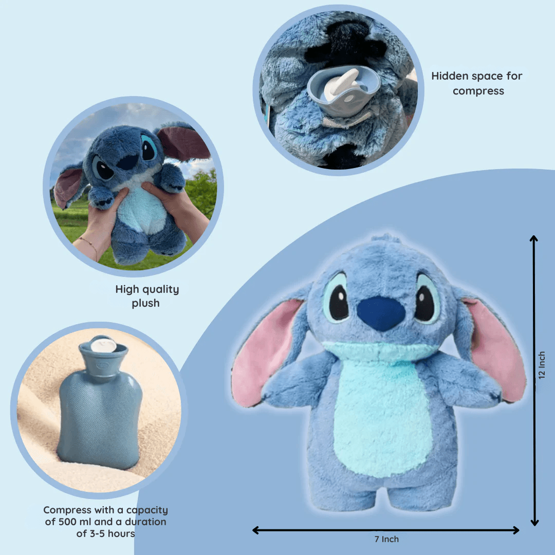 Blacin Little Monster Plush Heat Pad — 2-in-1 Comfort Buddy
