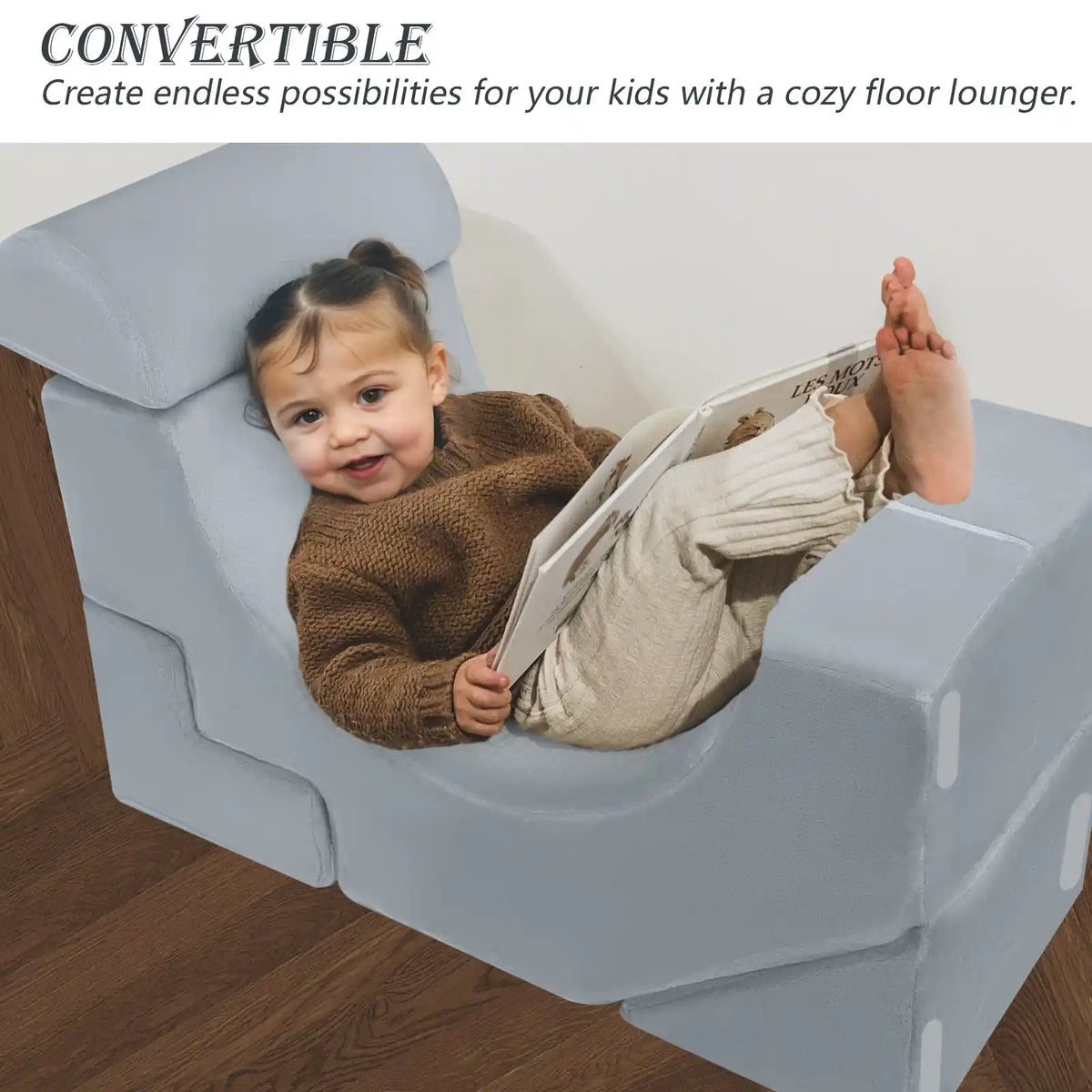 Kids Modular Couch-Climbing Play Couch