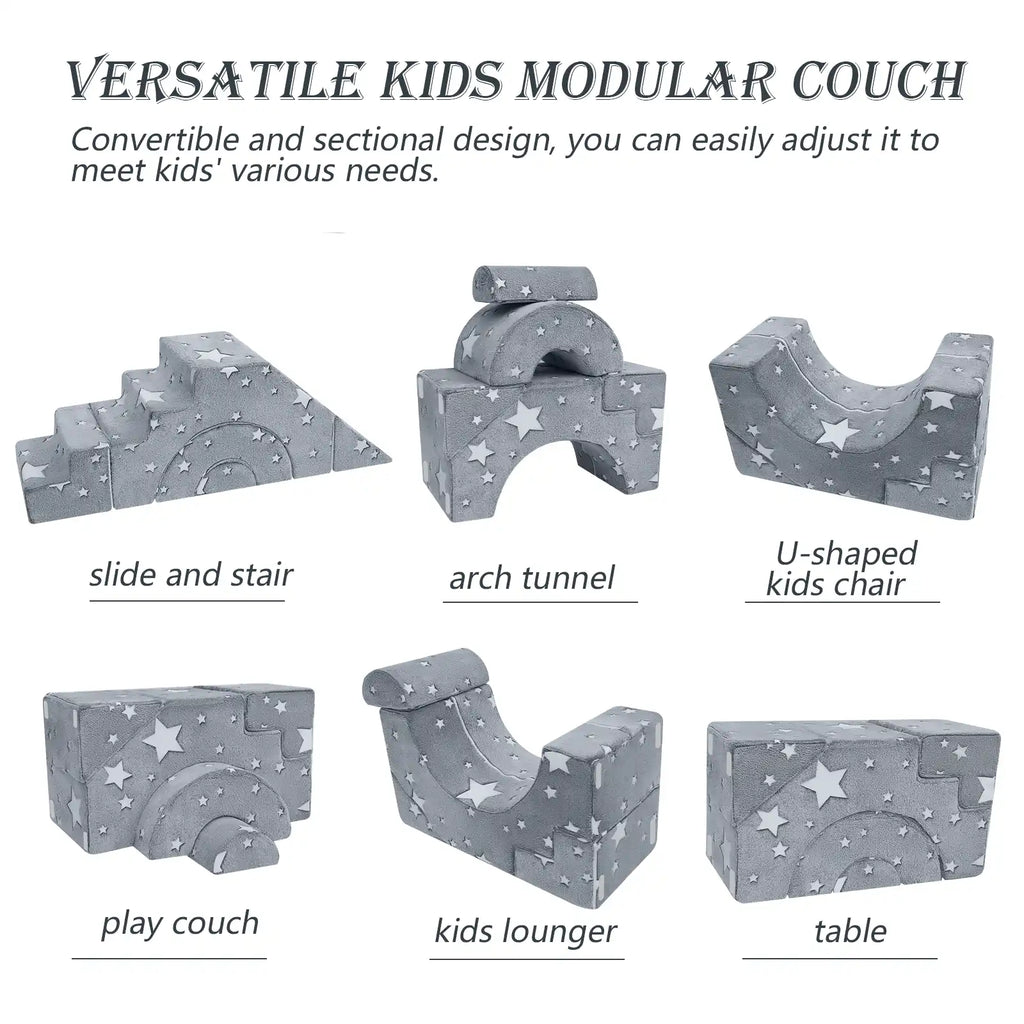 Kids Modular Couch-Climbing Play Couch