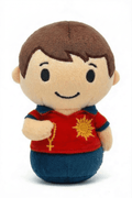 Saint Carlo Acutis Catholic Saint 8" Plush Doll — Patron of the Internet Blue Jeans