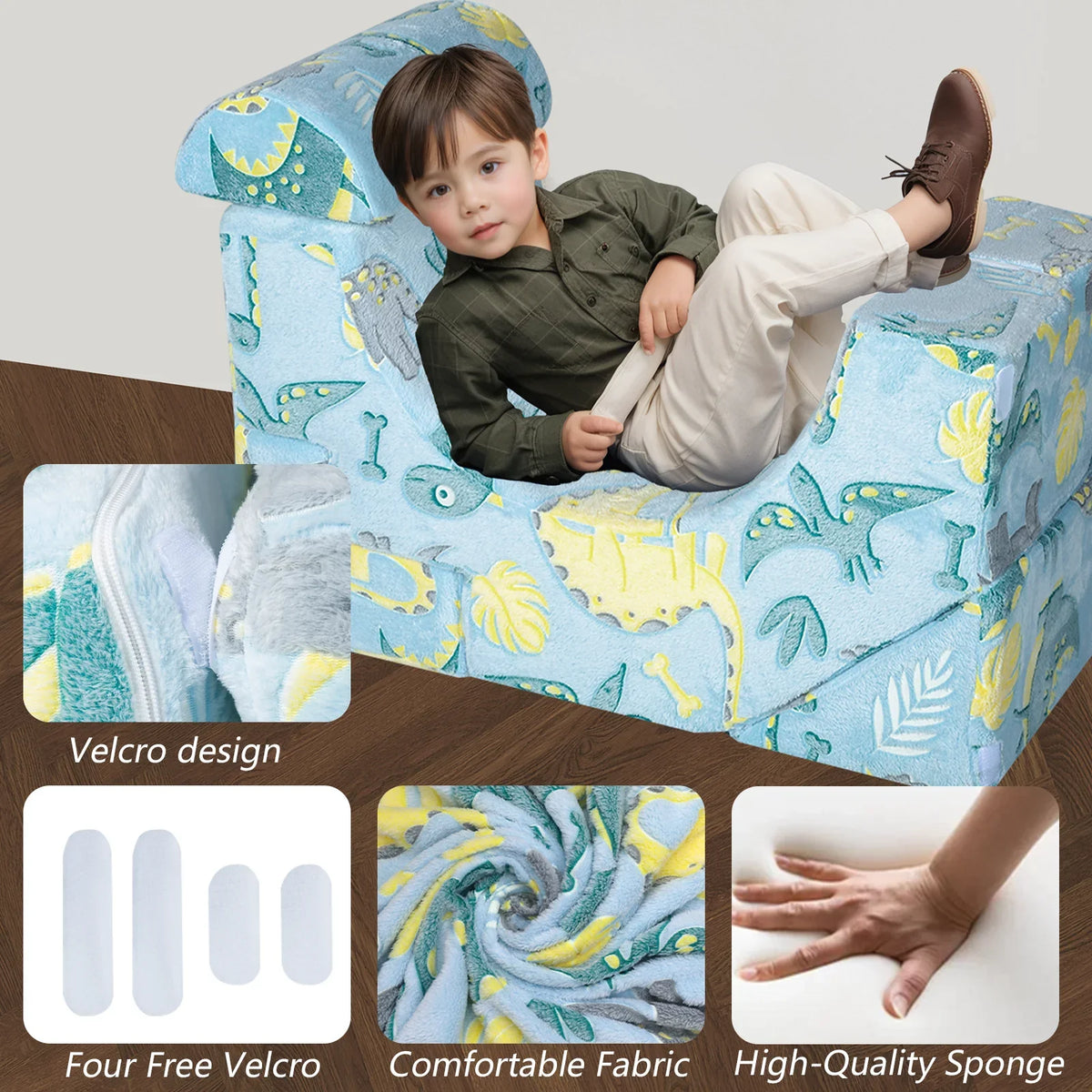 Kids Modular Couch-Climbing Play Couch